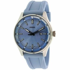 Fossil Men's Belmar FS5537 Blue Silicone
